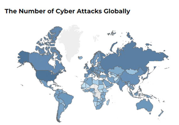 Кибербезопасность в мире: ситуация по регионам и странам